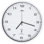 Fehér színű rádióvezérelt falióra kvarcszerkezettel 31 cm 3