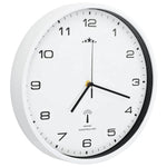 Fehér színű rádióvezérelt falióra kvarcszerkezettel 31 cm 4