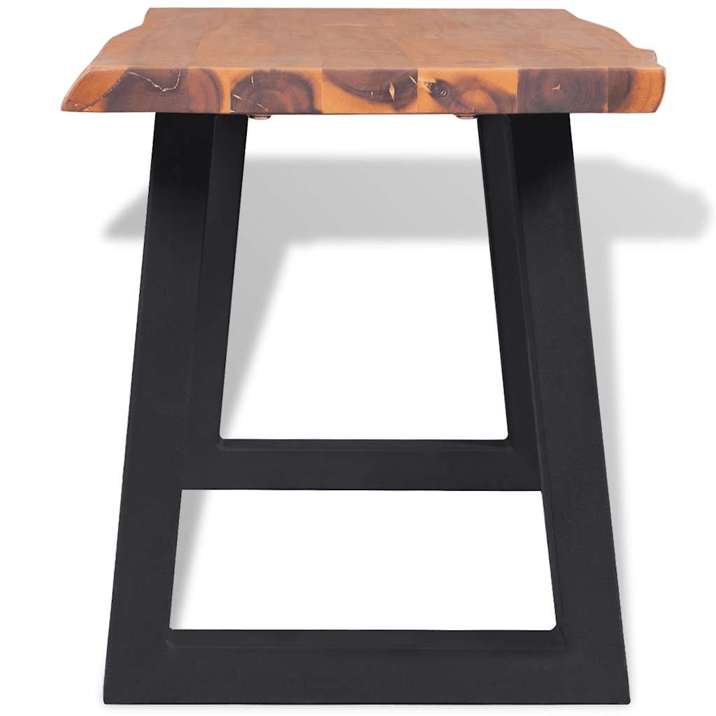 Tömör akácfa pad 145 cm 3