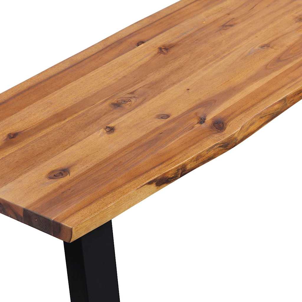 Tömör akácfa pad 145 cm 4