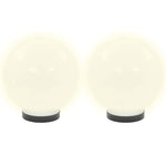 2 db LED gömblámpa 20 cm PMMA 3