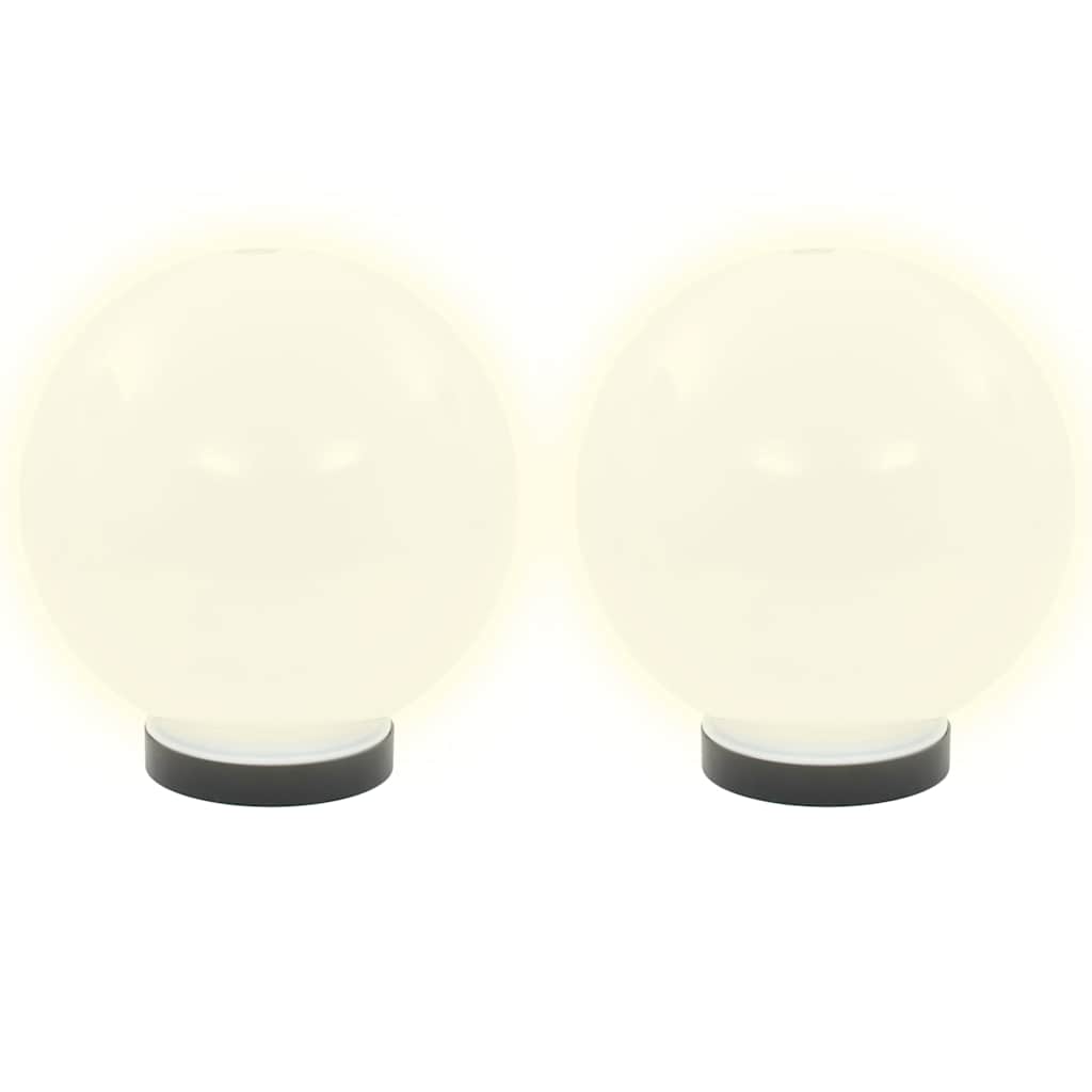 2 db LED gömblámpa 20 cm PMMA 3