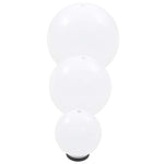3 db-os LED gömblámpa-szett 20 / 30 / 40 cm PMMA 5