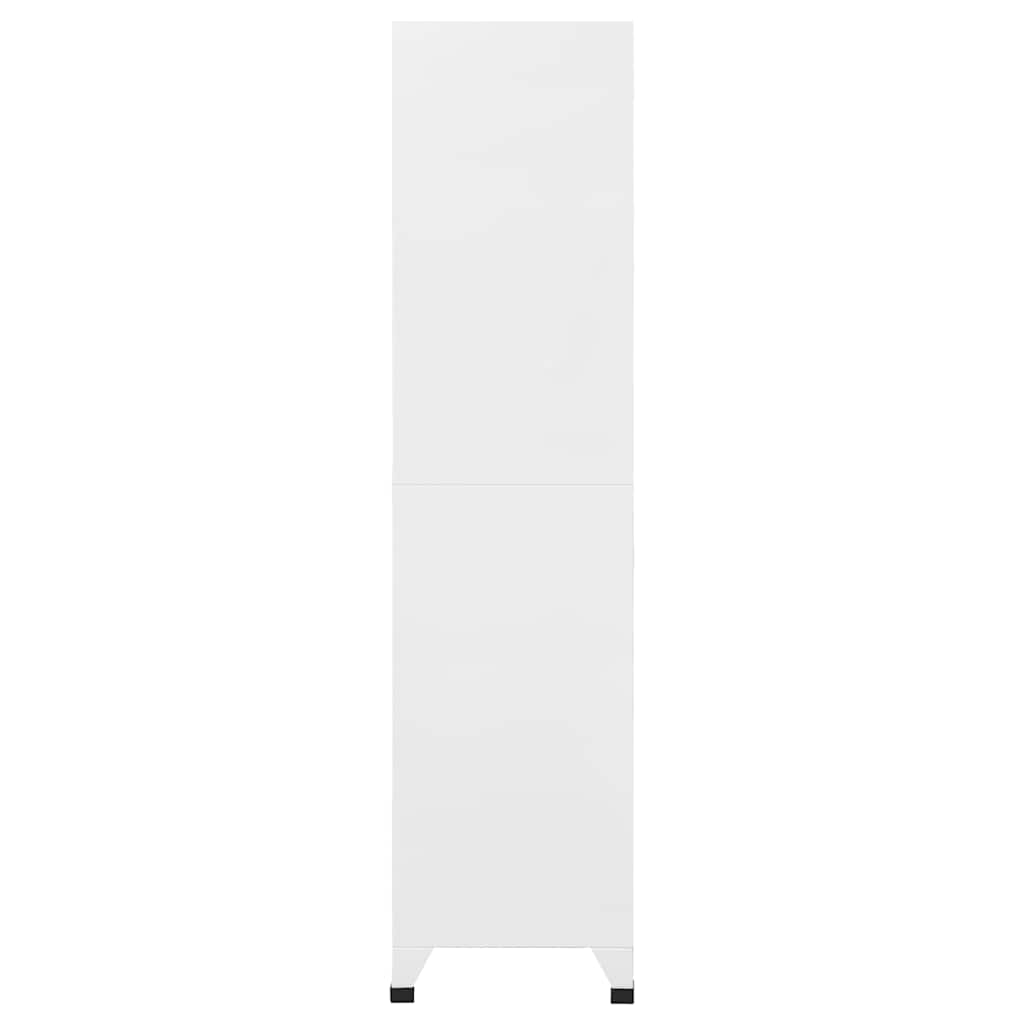 Fém öltözőszekrény 18 rekesszel 90 x 40 x 180 cm 4
