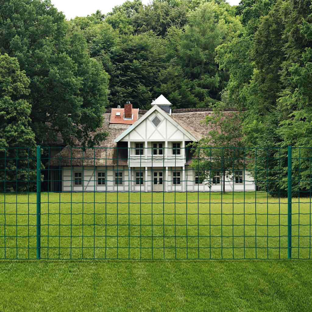 Euro Fence zöld acélkerítés 20 x 1 m 4