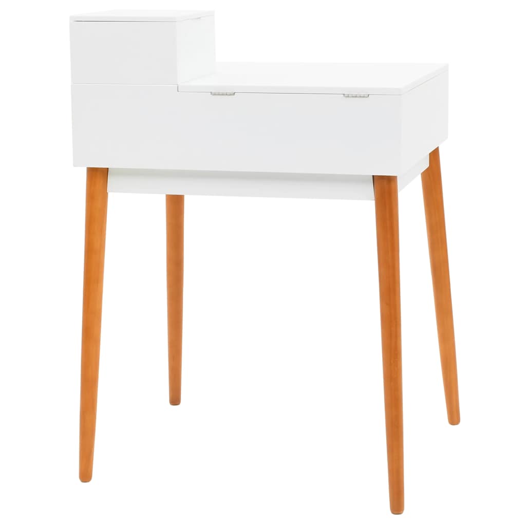 MDF öltözőasztal tükörrel 60 x 50 x 86 cm 5