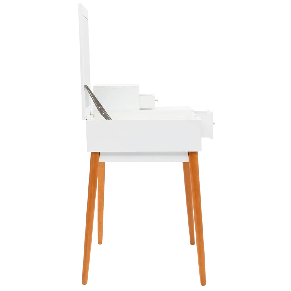 MDF öltözőasztal tükörrel 60 x 50 x 86 cm 10