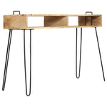 Tömör mangófa konzolasztal 115 x 35 x 76 cm 3