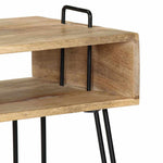 Tömör mangófa konzolasztal 115 x 35 x 76 cm 6