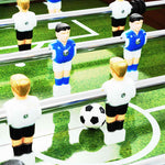 Barna acél csocsóasztal 140 x 74,5 x 87,5 cm 6