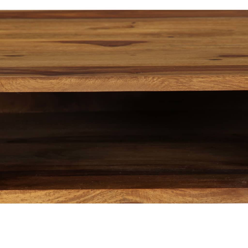 Tömör akácfából íróasztal 110 x 55 x 76 cm 7