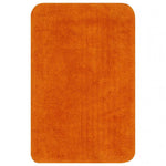2 darabos narancssárga szövet fürdőszobaszőnyeg-garnitúra 2