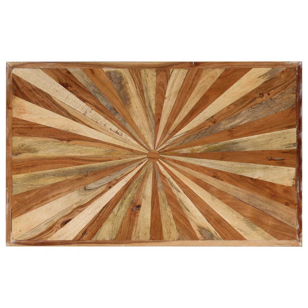 Tömör mangófa dohányzóasztal 90 x 55 x 36 cm 3
