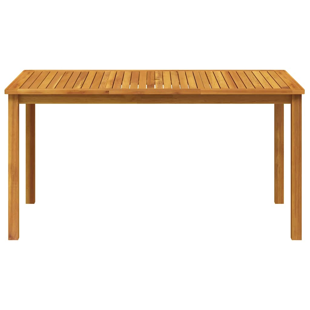 Tömör akácfa kerti asztal 150 x 90 x 74 cm 3