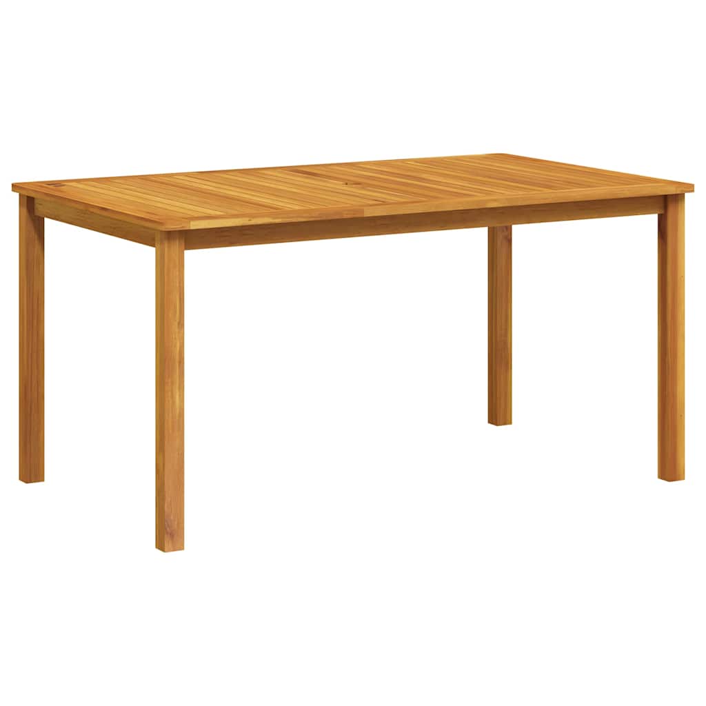 Tömör akácfa kerti asztal 150 x 90 x 74 cm 4
