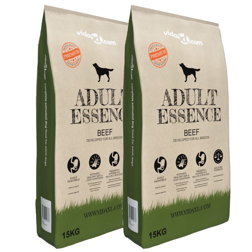 „Adult Essence Beef” prémium száraz kutyatáp (2 x 15 kg)