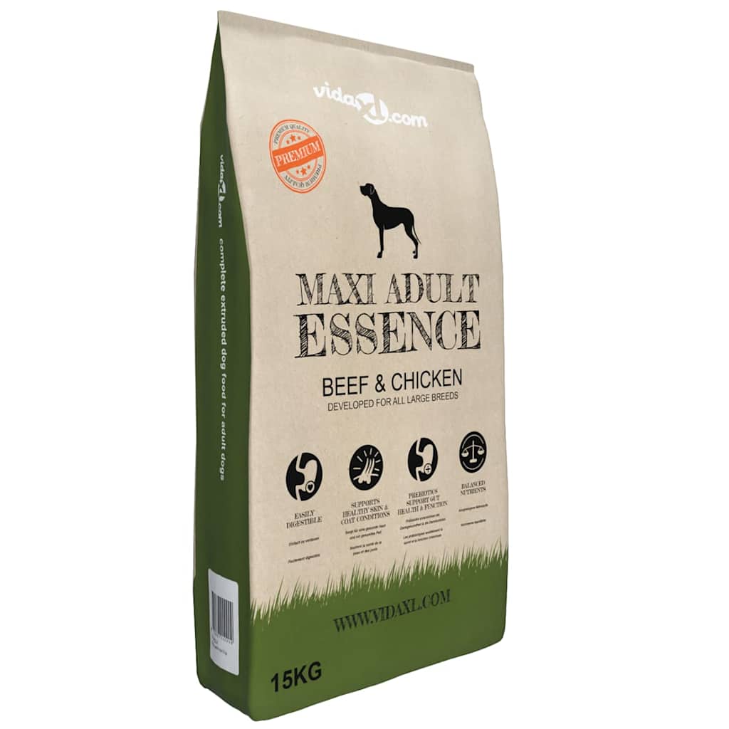 „Maxi Adult Essence Beef & Chicken” prémium kutyatáp (2 x 15 kg) 3