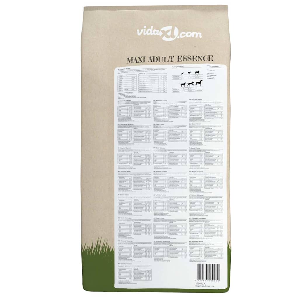 „Maxi Adult Essence Beef & Chicken” prémium kutyatáp (2 x 15 kg) 4
