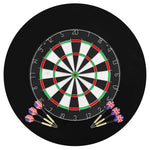 Szizál professzionális darts tábla 6 nyíllal és tábla védővel