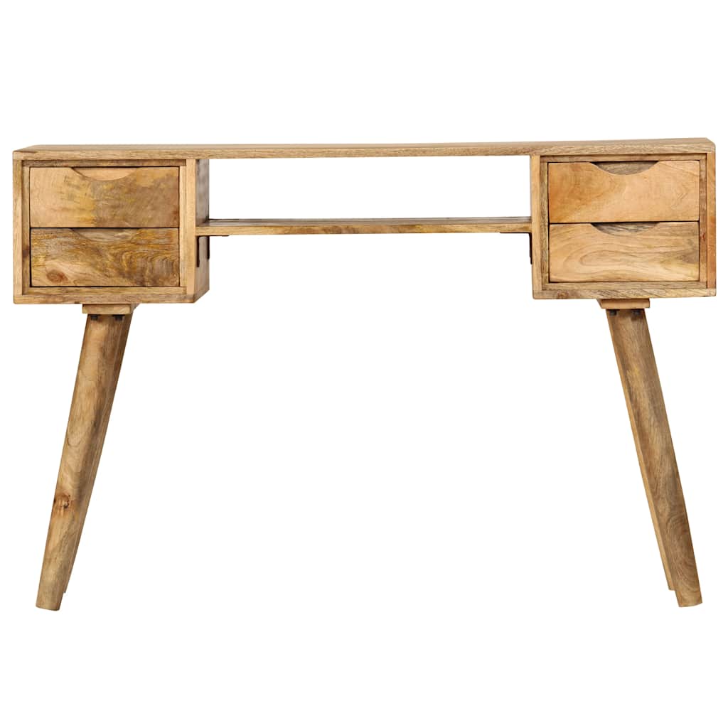 Tömör mangófa íróasztal 115 x 47 x 76 cm 2