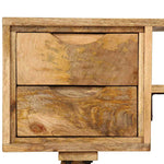 Tömör mangófa íróasztal 115 x 47 x 76 cm 8