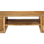 Tömör mangófa íróasztal 115 x 47 x 76 cm 9