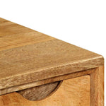 Tömör mangófa íróasztal 115 x 47 x 76 cm 10