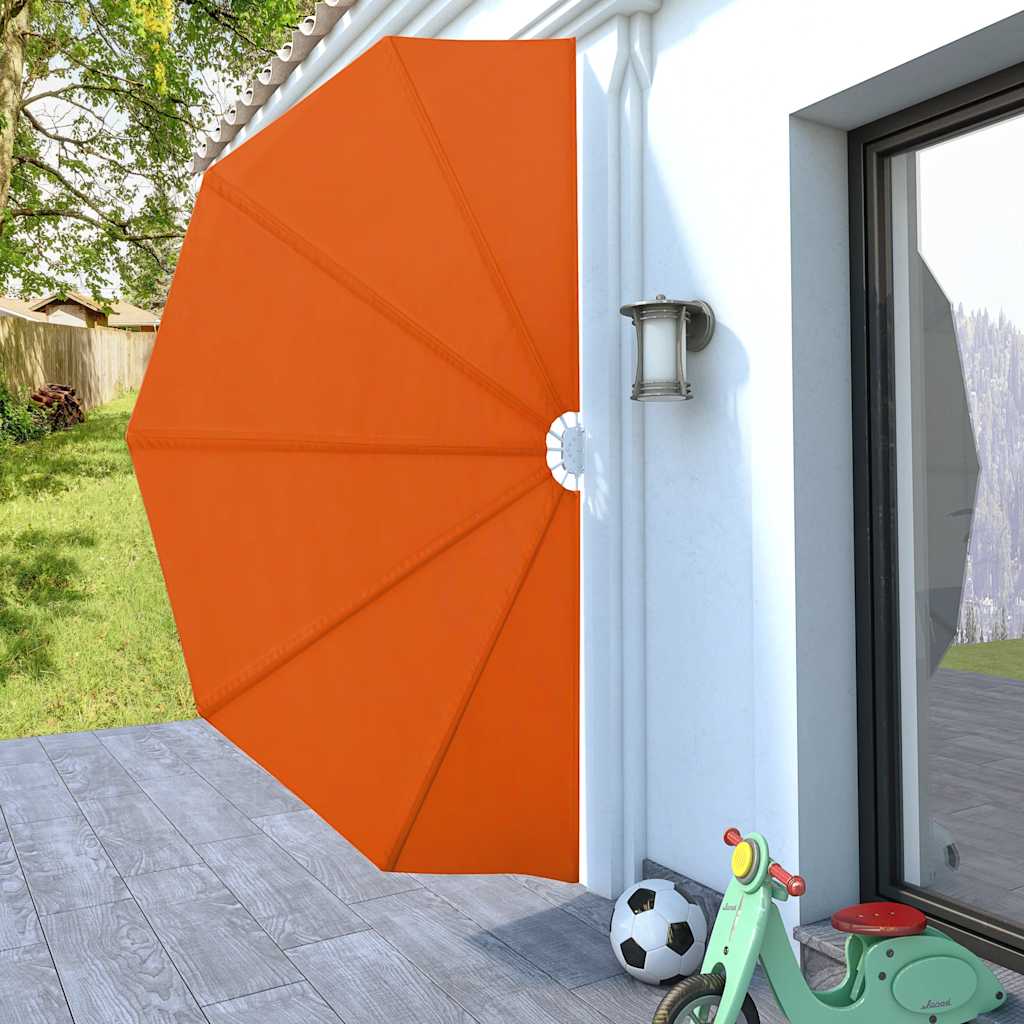 Terrakotta összecsukható terasz oldalárnyékoló 160 cm 3