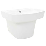 vidaXL Mosdó Fehér 50 x 45 x 41 cm Zöldített Cserép (2)