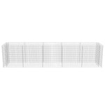 Horganyozott acél gabion magaságyás 450 x 90 x 100 cm 5