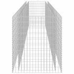 Horganyozott acél gabion magaságyás 450 x 90 x 100 cm 6
