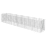 Horganyzott acél gabion magaságyás 540 x 90 x 100 cm 2