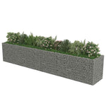 Horganyzott acél gabion magaságyás 540 x 90 x 100 cm 4