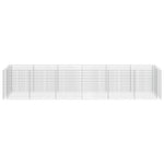 Horganyzott acél gabion magaságyás 540 x 90 x 100 cm 5