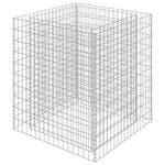Horganyzott acél gabion magaságyás 90 x 90 x 100 cm 5