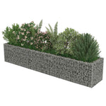 Horganyzott acél gabion magaságyás 270 x 50 x 50 cm 4