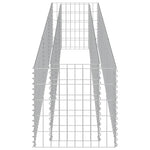 Horganyzott acél gabion magaságyás 270 x 50 x 50 cm 6