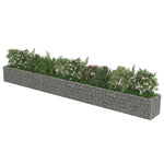 Horganyzott acél gabion magaságyás 540 x 50 x 50 cm 4