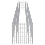 Horganyzott acél gabion magaságyás 540 x 50 x 50 cm 6