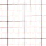 Piros PVC-bevonatú acél csirkeháló drótkerítés 10 x 1,5 m 4