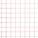 Piros PVC-bevonatú acél csirkeháló drótkerítés 25 x 1,5 m 4