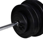 Edzőpad egykezes és kétkezes súlyzókészlettel 60,5 kg 11