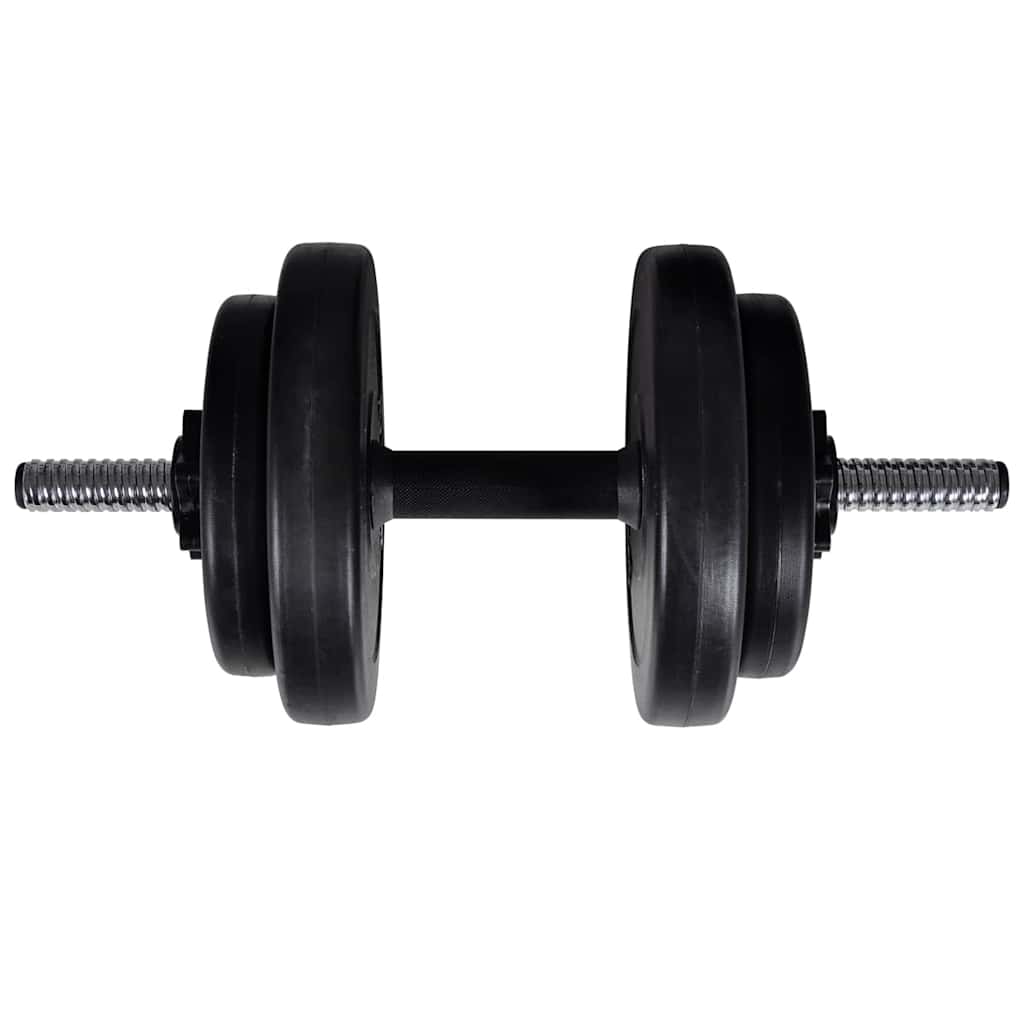 Edzőpad egykezes és kétkezes súlyzókészlettel 60,5 kg 10