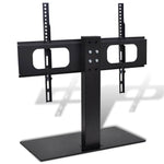 Fekete vas TV falikonzol talppal 32"-70