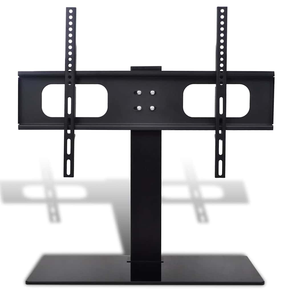 Fekete vas TV falikonzol talppal 32"-70 2