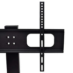 Fekete vas TV falikonzol talppal 32"-70 4