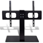 Fekete vas TV falikonzol talppal 32"-70 5