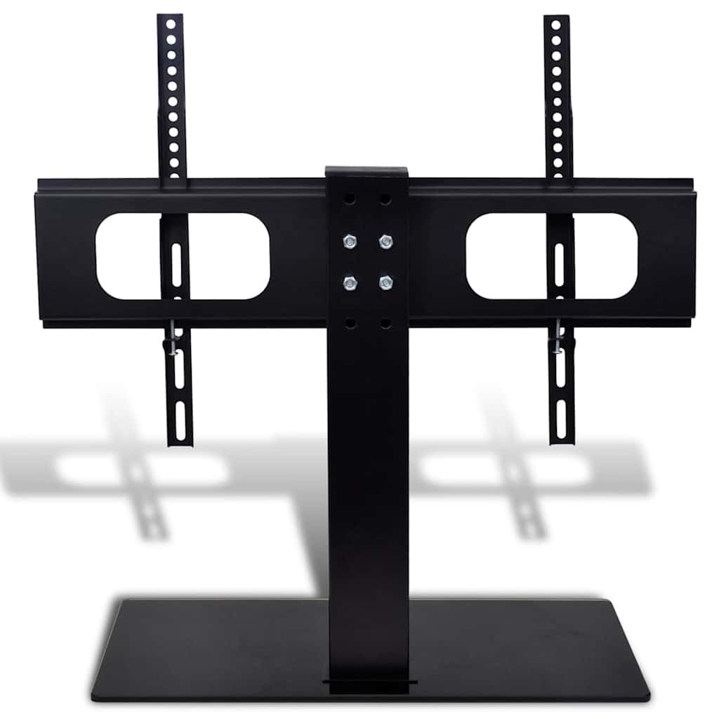 Fekete vas TV falikonzol talppal 32"-70 5