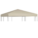Bézs pavilon tetőponyva 310 g/m² 3 x 3 m