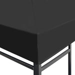 Szürke pavilon tetőponyva 310 g/m², 4 x 3 m 3